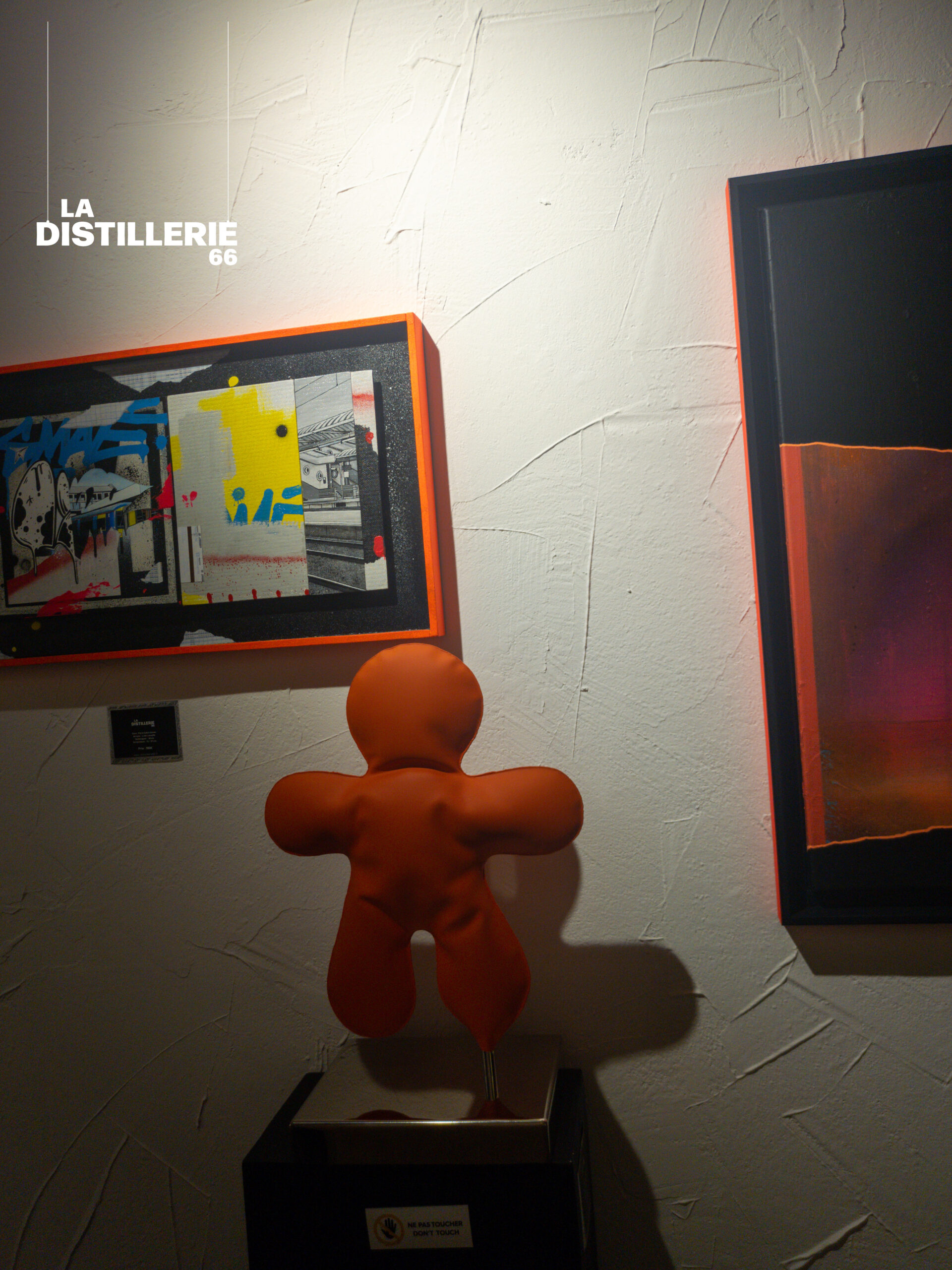 P'tit Bonhomme Orange mate - Henri Iglesis-3.jpg Œuvre contemporaine – Peinture sculpture originale – La Distillerie 66