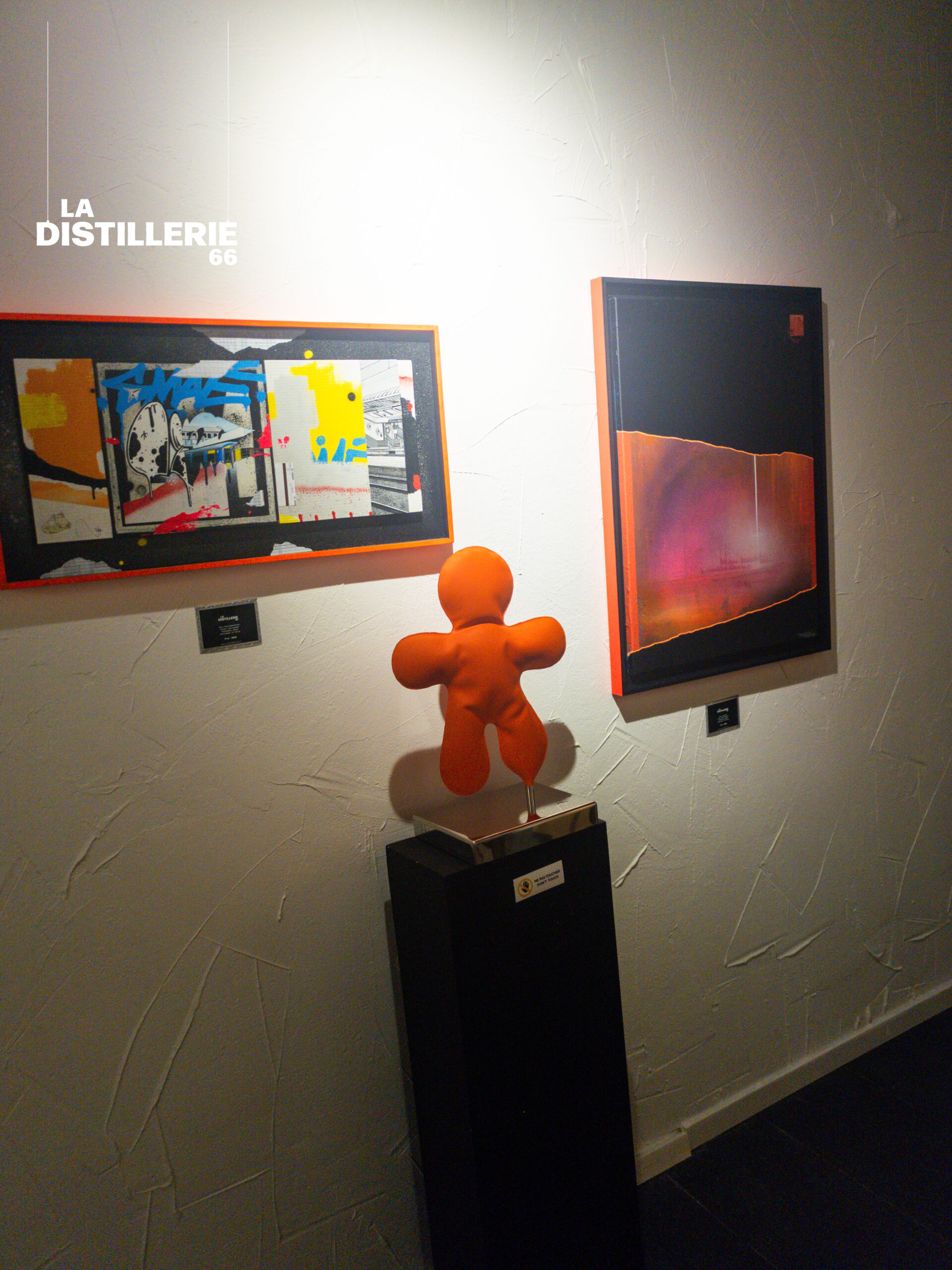 P'tit Bonhomme Orange mate - Henri Iglesis-6.jpg Œuvre contemporaine – Peinture sculpture originale – La Distillerie 66