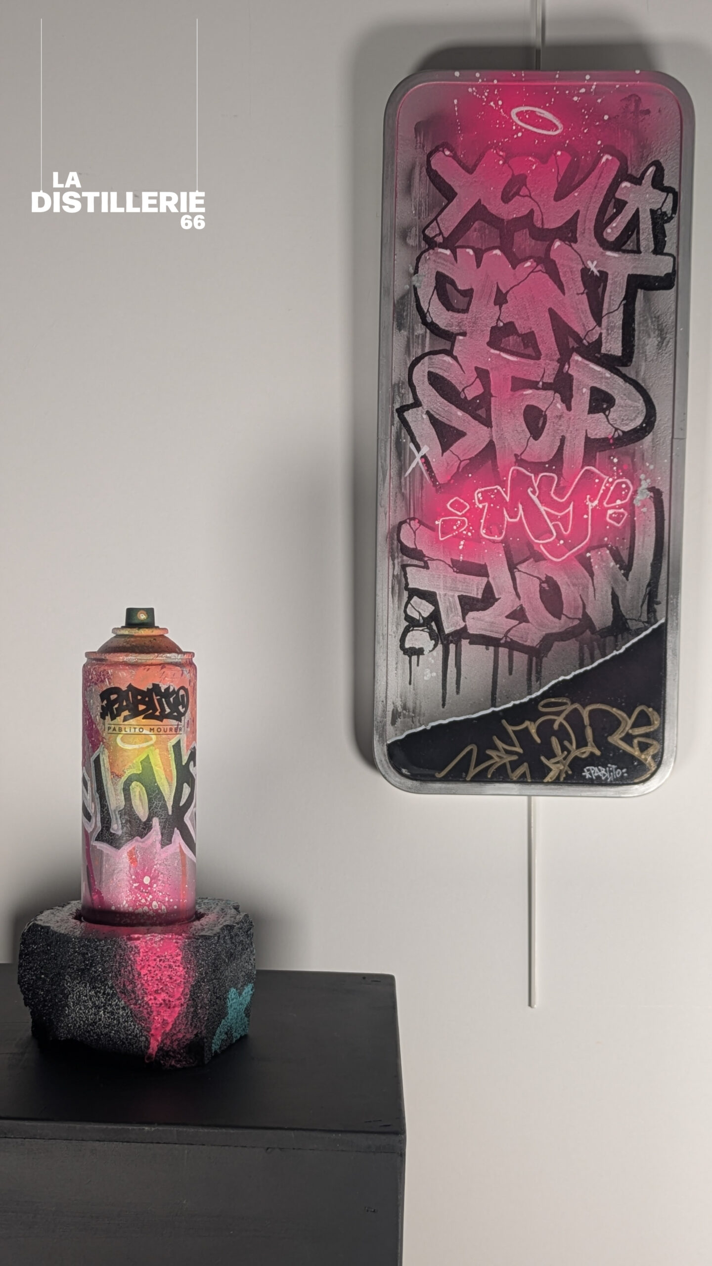 can-t-stop-the-flow-pablito-mourer-11.jpg Œuvre contemporaine – Peinture sculpture originale – La Distillerie 66