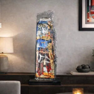 Œuvre contemporaine – Peinture sculpture originale – La Distillerie 66