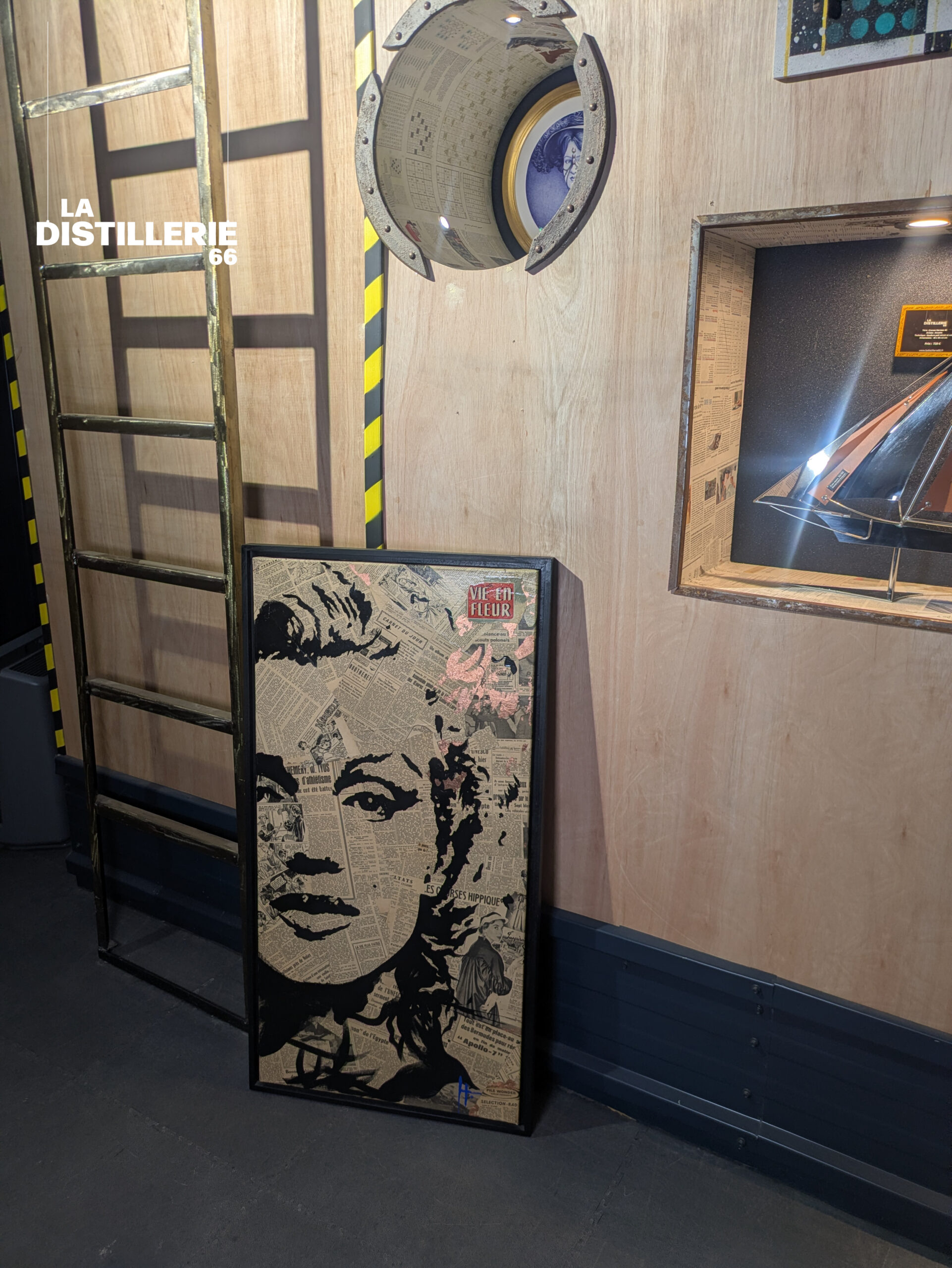 marilyn-la-vie-en-fleur-hayat-1.jpg Œuvre contemporaine – Peinture sculpture originale – La Distillerie 66